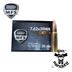 Amunicja kulowa Ruag Ammotec MFS kal. 7,62x39 CU 8,0g FMJ (1op=20szt)