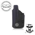 Kabura Falco IWB do Springfield Armory Hellcat pro, praworęczna, mocowanie na pas 1,5"/40mm, kydex, czarna mod. A901 2021
