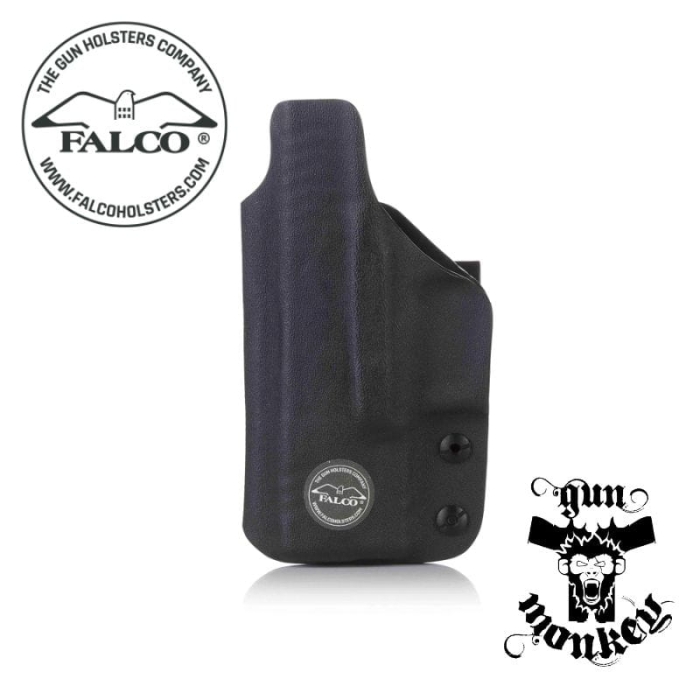 Kabura Falco IWB do Springfield Armory Hellcat pro, praworęczna, mocowanie na pas 1,5"/40mm, kydex, czarna mod. A901 2021