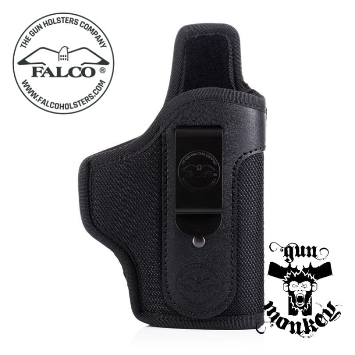 Kabura Falco Premium Comfortable IWB do Walther P99, mocowanie na pas 1,5"/40 m, praworęczna, nylonowa, czarna (A805-WAP99-R-BL)