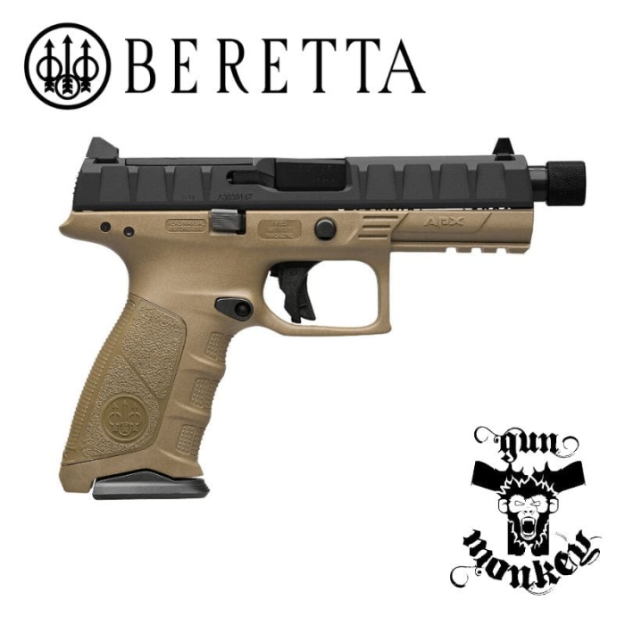 Pistolet Beretta APX MOS MT kal. 9x19 BLK/FDE
