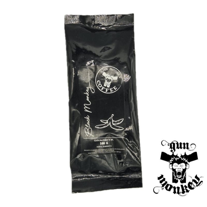 Kawa ziarnista Gun Monkey Coffe "Black Monkey" 100g