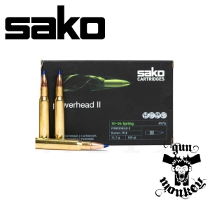 Amunicja kulowa Sako kal. .30-06 11,7g/180gr PowerHead  (1op = 20szt)