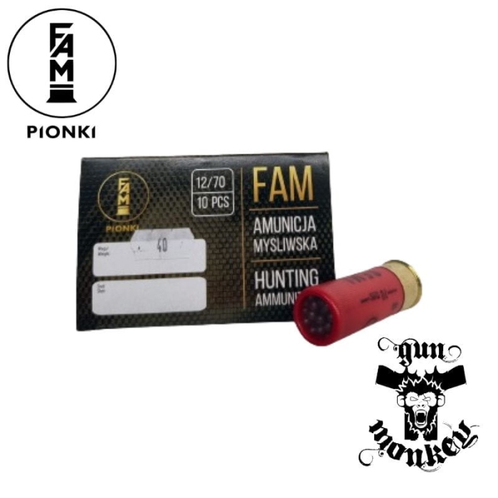 Amunicja śrut. Pionki "1" Semi Magnum 40g kal. 12/70 (1op=10szt)