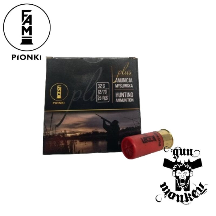 Amunicja śrut. Pionki "1+" Gwiazdka 32g kal. 12/70 (1op.25szt)