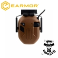 Aktywne ochronniki słuchu Earmor M300T - Coyote Brown