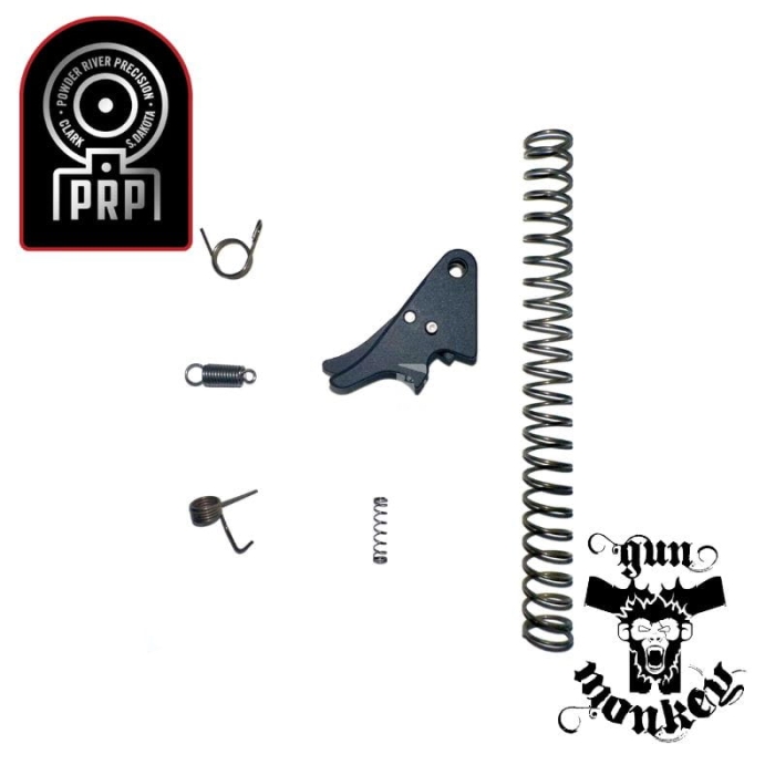 Zestaw spustu Powder River Precision do Echelon Hybrid Trigger Shoe Red Safety (PRP-ECH-TK-A-R)