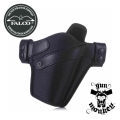 Kabura Falco OWB (Exclusive) do Glock 17 Gen 5 praworęczna, nylonowa z el. skórzanymi, czarna (C839-G17-R-BL-1)