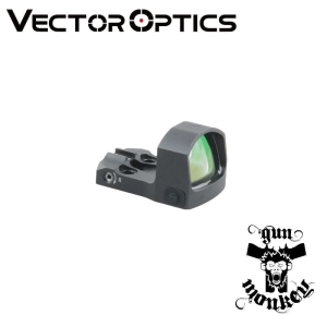 Kolimator Vector Optics Frenzy-S 1x17x24 MIC - Punkt 3MOA +Okrąg 50MOA Weaver Czarny (SCRD-M43)