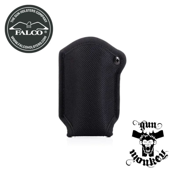 Ładownica pojedyncza Falco OWB do magazynków Glock 17 4,49" nylon, czarna (F801-G17-TLR-BL-1)