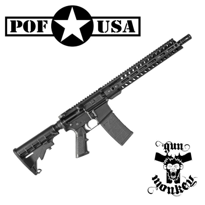 Karabinek samopowtarzalny POF Constable 13,75" kal. 5,56x45/.223 Rem. kol. Black
