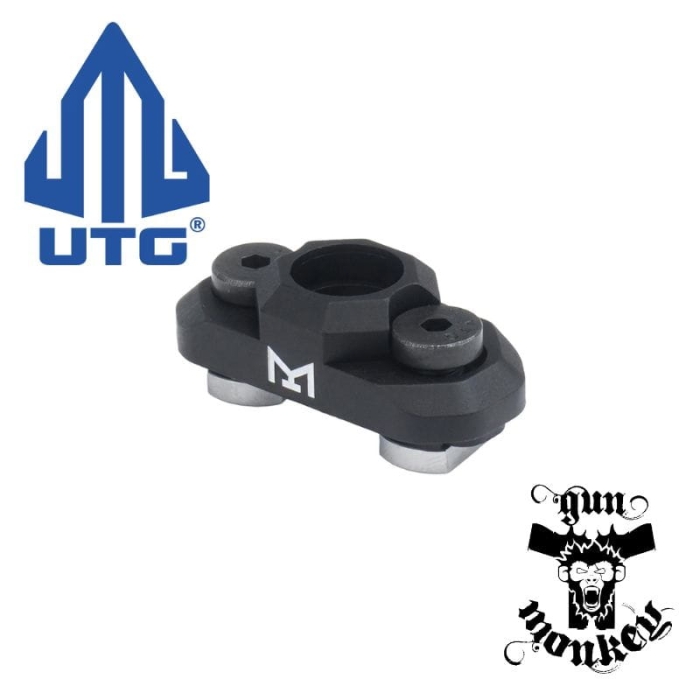 Gniazdo QD UTG do zawieszenia taktycznego M-LOK Czarne (TLUSW001)