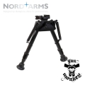 Bipod Nord Arms szybkorozłączany średni Extended Lever 21-31cm 20.5-31 cm / 8-12" Aluminium + Carbon QAS (NA-BIP-MQE)