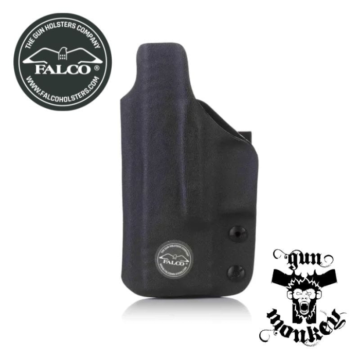 Kabura Falco IWB do Springfield Armory Hellcat, praworęczna, mocowanie na pas 1,5"/40mm, kydex, czarna mod. A901 2021
