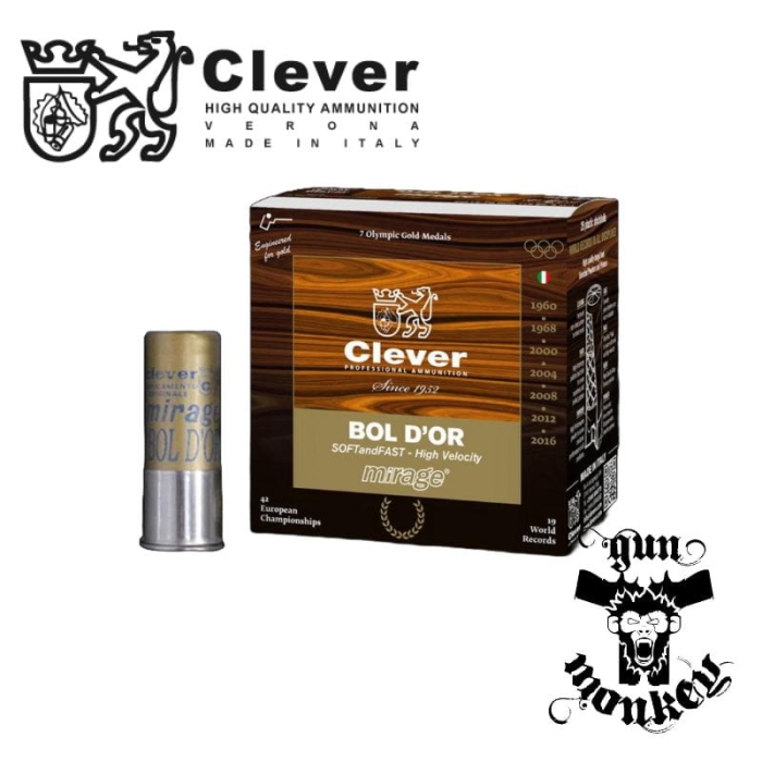 Amunicja śrut. Clever BOL D'OR "7,5" 24g kal.12/70 (1op = 25szt)