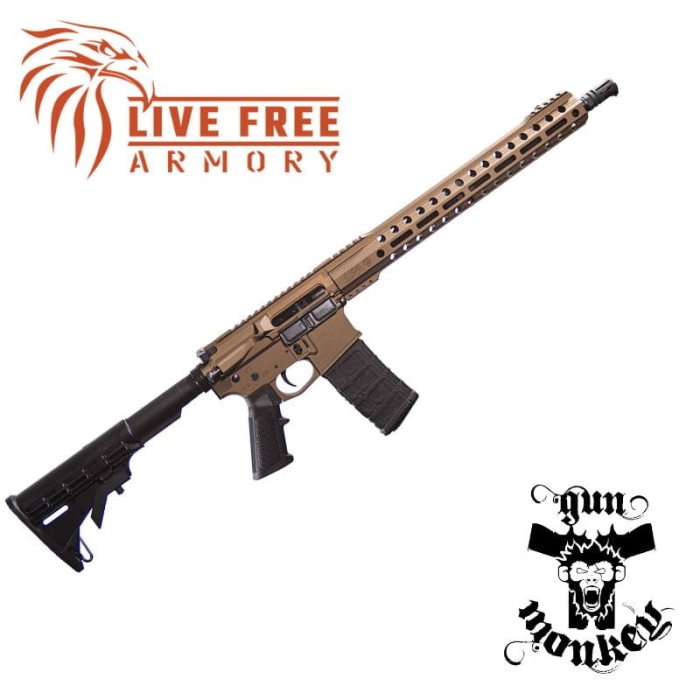 Karabin samopowtarzalny LFA LF556 Battle kal. 223Rem/5,56x45mm 11,5" kol. Bronze