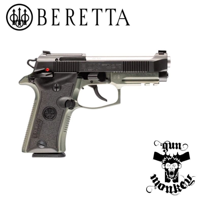 Pistolet Beretta 80X Cheetah Green kal. 9mm Short/.380ACP