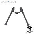 Bipod Nord Arms szybkorozłączany średni carbon quick detach, 7 pozycyjny (NA-BIF-MQ) Aluminium + Carbon QAS