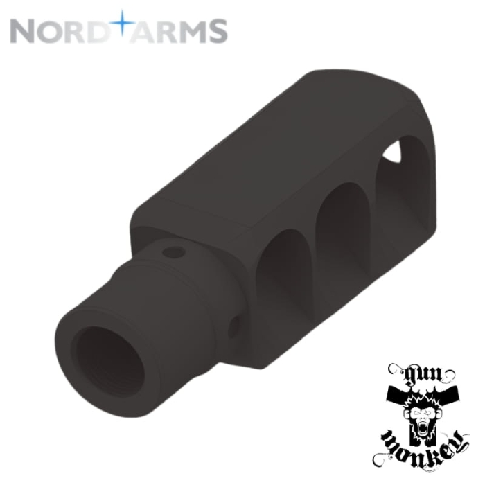 Kompensator odrzutu Nord Arms 30mm do AR15 do klasy standard IPSC na gwint 1/2x28TPI (NA-MB223-30)