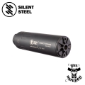 Tłumik Silent Steel Compact Flow Streamer kal. 9mm Black (do zastosowań cywilnych) (CST900B-SS)