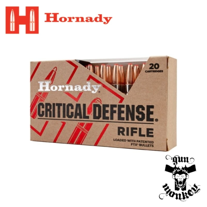 Amunicja kulowa Hornady kal. .308Win. 155gr/10g FTX CD (1op=20szt) (80920)