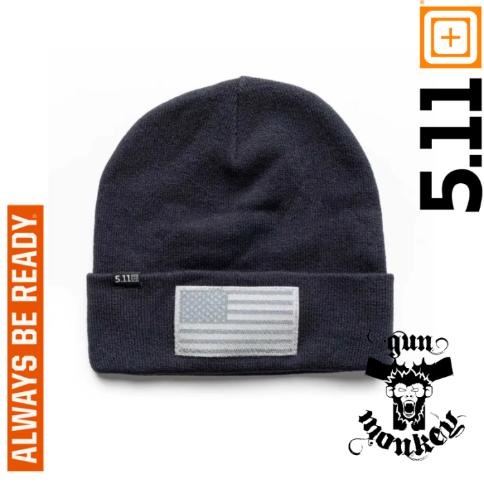 Czapka 5.11 Cuffed Flag Bearer Beanie kol. 724 Dark Navy (89162)