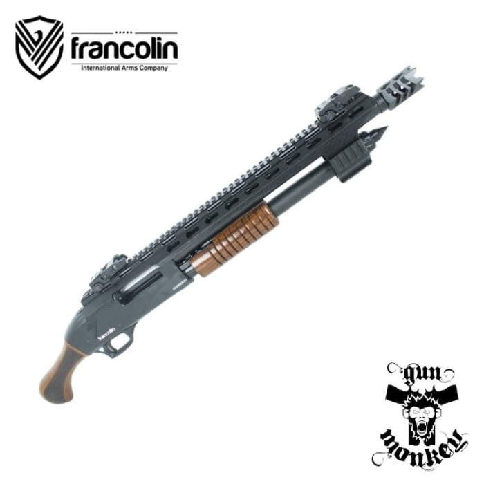 Strzelba pump-action Francolin Guardian TW kal. 12/76, lufa 356 mm (FNBR1276045)