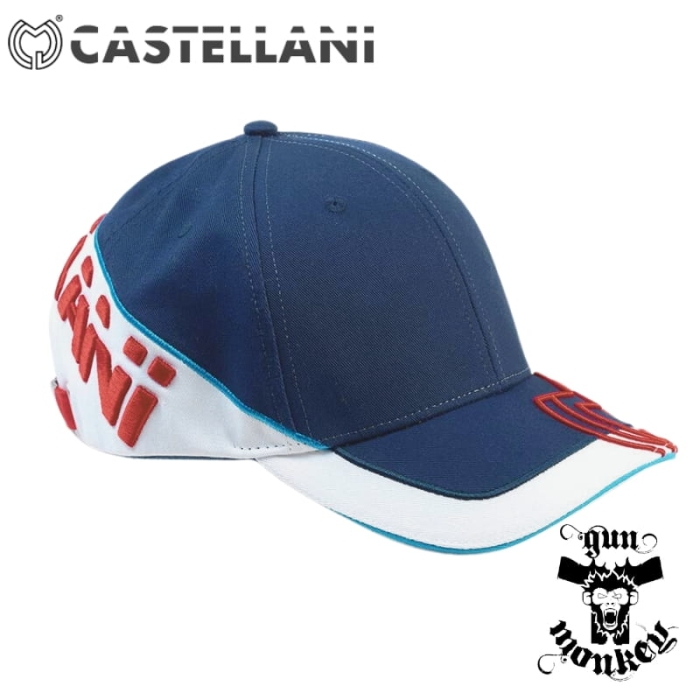 Czapka Castellani Official Cap kol. 449 Gray/Light Blue