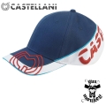 Czapka Castellani Official Cap kol. 449 Gray/Light Blue