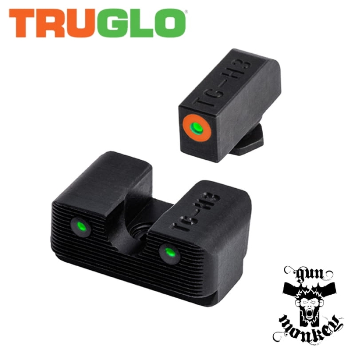 Muszka i szczerbinka Truglo Tritium Pro do Glock MOS niskie Orange (TG231G1MC)