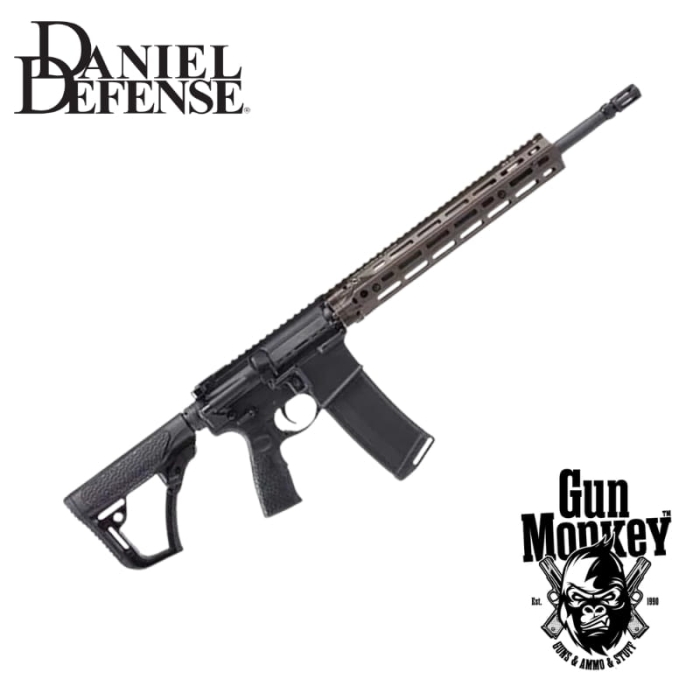 Karabinek samopowtarzalny Daniel Defense DD4 RIIIS lufa 11,5" profil GOV łoże RISIII 10.5" kal. 5,56x45mm/.223Rem FDE (02-191-30095-047)