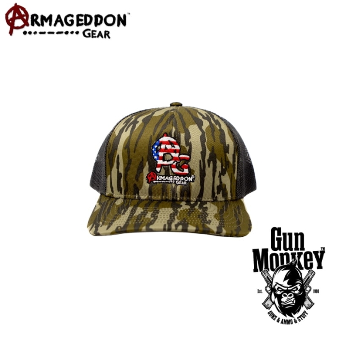 Czapka Armageddon Gear Logo Hat Badlands Camo (AGT017)