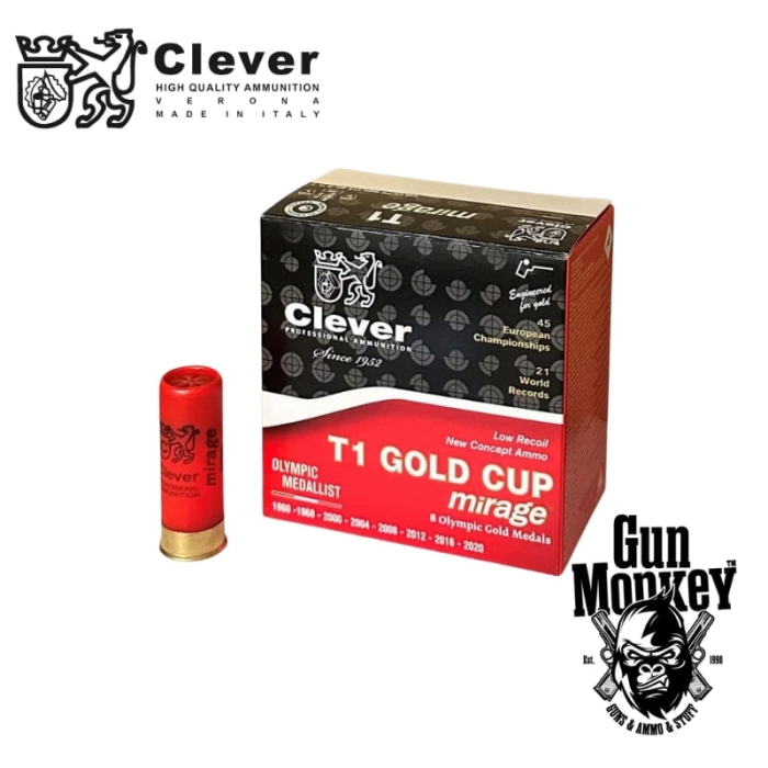 Amunicja śrut. Clever Mirage T1 "7,5" 24g kal.12/70 (1op = 25szt)
