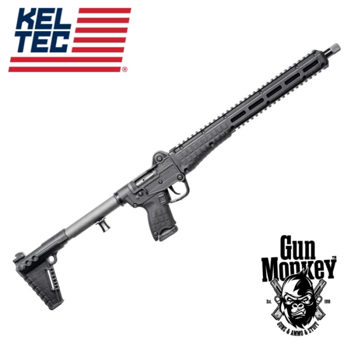 Karabinek samopowtarzalny Kel-Tec SUB2000 Gen. 3 16" kal. 9x19 mag. Glock 19 kol. Czarny