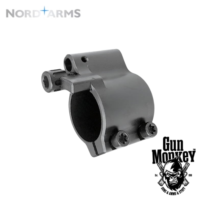 Blok gazowy Nord Arms do AR15 regulowany z przodu typu click śr. lufy 750" (NA-GB-750C)