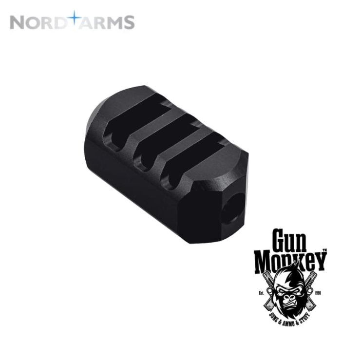 Kompensator odrzutu Nord Arms do AR9/PCC kal 9mm do klasy PCC IPSC na gwint 1/2x36TPI (NA-MB9-27-12x36)