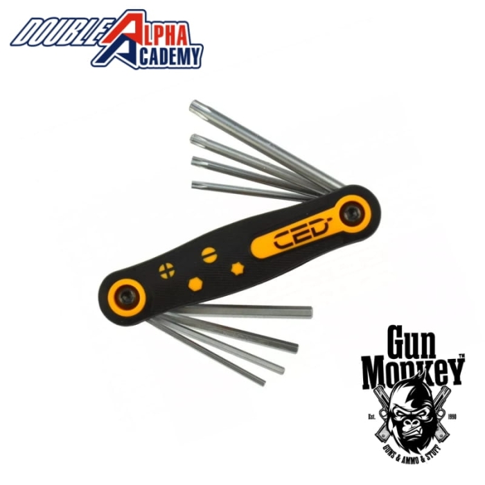 Multitool TORX/IMBUS DAA / CED TORX/Hex Key set (300553)