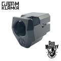 Kompensator Custom Klamka Glock/Echelon/CZ/Canik M13,5x1L,1/2"x28 kal. 9x19mm