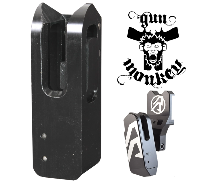 Wieszak Alpha X silver logo