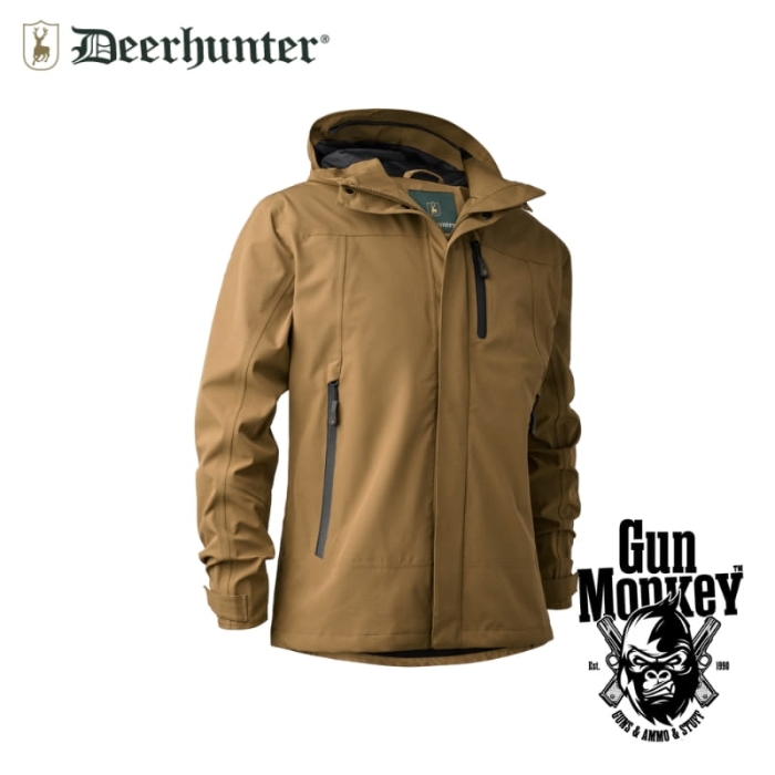 Kurtka Deerhunter Sarek Shell Jacke mit Kapuze kol. 347 Butternut roz. S (5430)