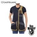 Kamizelka strzelecka Castellani Sporting Pro Fabric Vest kol. 176 Gold/Black/Grey roz. S (038_DXTE)