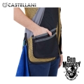 Kamizelka strzelecka Castellani Sporting Pro Fabric Vest kol. 176 Gold/Black/Grey roz. S (038_DXTE)