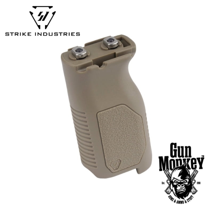 Chwyt Strike Industries M-LOK Angled Vertical Grip - Long - FDE (SI-AR-CMAG-L)