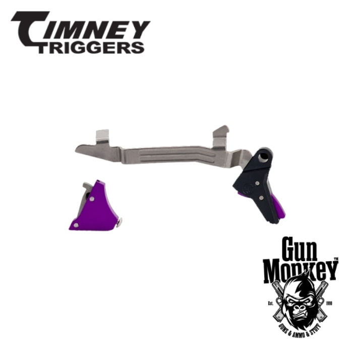 Spust Timney Glock Gen. 5 Alpha Competition Series kol. Fioletowy