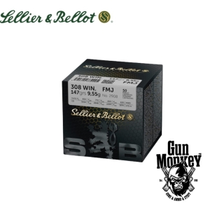 Amunicja kulowa S&B kal. .308Win 9,55g/147gr FMJ (1op=50szt) (V331592)