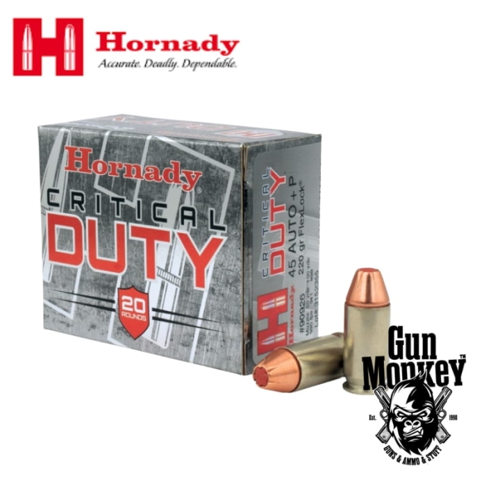 Amunicja pistoletowa Hornady kal. 45ACP +P Critical Duty 14,26g220gr op=20szt (90926)_1.jpg