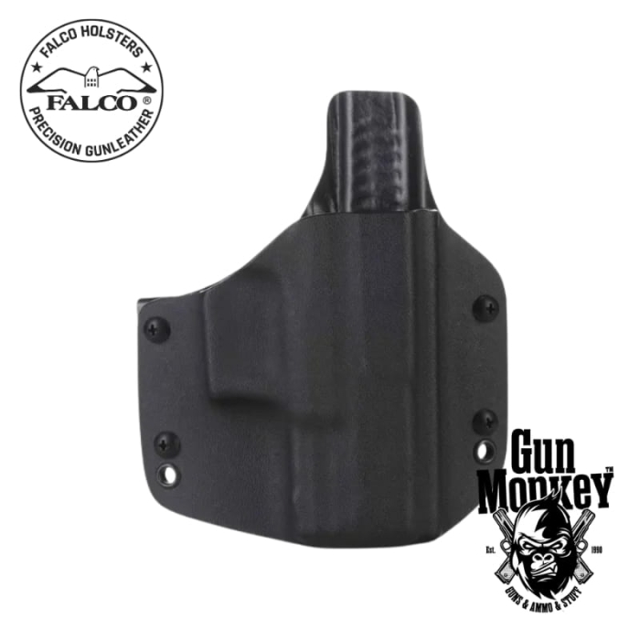 Kabura Falco do GLOCK 43X IWB, kydex, mocowanie na pas 1,5"/40mm, praworęczna (A901 2021)