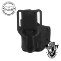 Kabura Falco OWB do Heckler &amp; Koch VP9 SK + Olight BALDR mini , kydex, praworęczna, pas 1,5"/40mm klips Safariland (C910 L 2021)