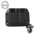 Ładownica Falco OWB na 2 szt. magazynków do Springfield Armory XD-S, leworęczna, kydex, pas 1.5"/40mm, kol. czarny (F902 2021)
