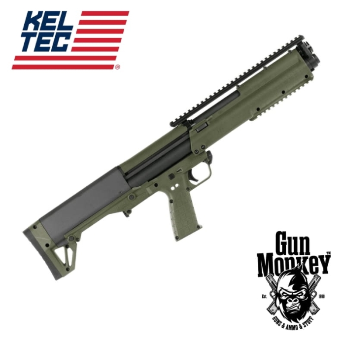 Strzelba pumpaction Kel-Tec KSGNR kol. Green kal. 12/76